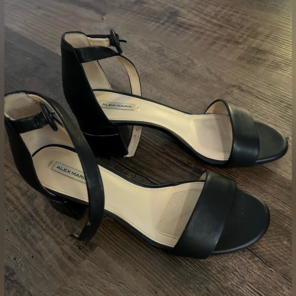 Alex Marie black heels
